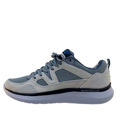 اسکیچرز کوانتوم فلکس طوسی کرم Skechers Quantum Flex...