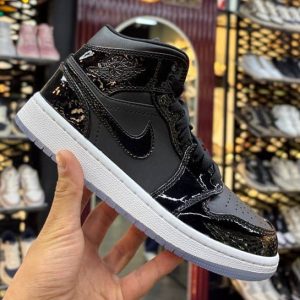 نایک ایر جردن 1 ساق دار اسپیس جم Nike Air Jordan 1 Mid SE Space Jam 