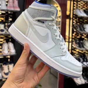 نایک ایر جردن 1 ساقدار ریسر بلو Nike Air Jordan 1 High Zoom Racer Blue