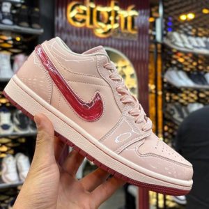 نایک ایر جردن ۱ بدون ساق ‌ولنتاین Nike Air Jordan 1 Low valentine's day