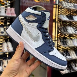 نایک ایر جردن ۱ ساقدار میدنایت نیوی Nike Air Jordan 1 High Midnight Navy