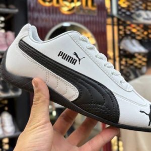 پوما اسپید کت سفید مشکی Puma SpeedCat white black