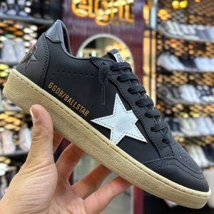 گلدن گوس بال استار جیر مشکی Golden Goose BallStarBlack Suede