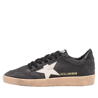 گلدن گوس بال استار جیر مشکی Golden Goose BallStarBlack Suede